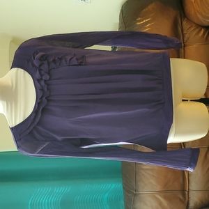 Purple blouse